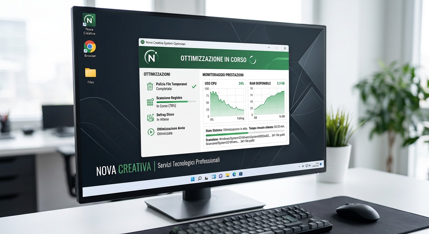 ⚡ PC Lento – Ottimizzazione e Pulizia Sistema